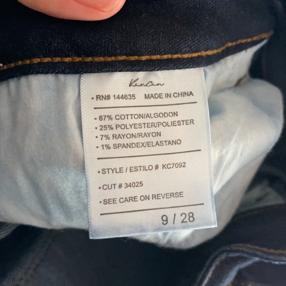 Kancan mid-rise non-distressed skinny jeans - Picture 4 of 4